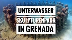 Unterwasser Skulpturen Park